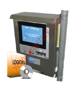 Logiciel borne pesage tactile