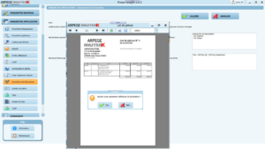 factures Progiciel de gestion